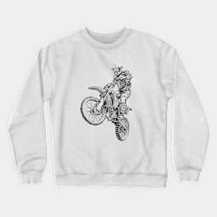 Motocross Crewneck Sweatshirt